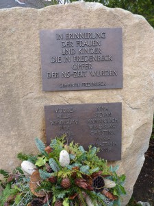 Gedenkstein Friedhof Klein-Fredenbeck im Landkreis Stade